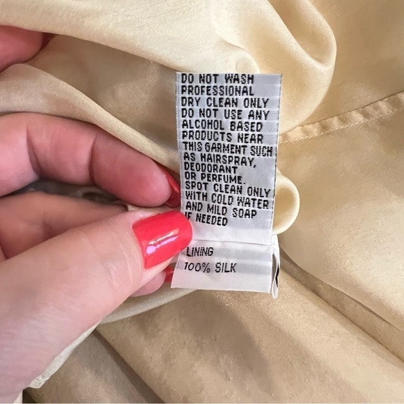 Teri Jon by Rickie Freeman heavily sequinned mermaid style gown, honey beige, 6 - Picture 12 of 16